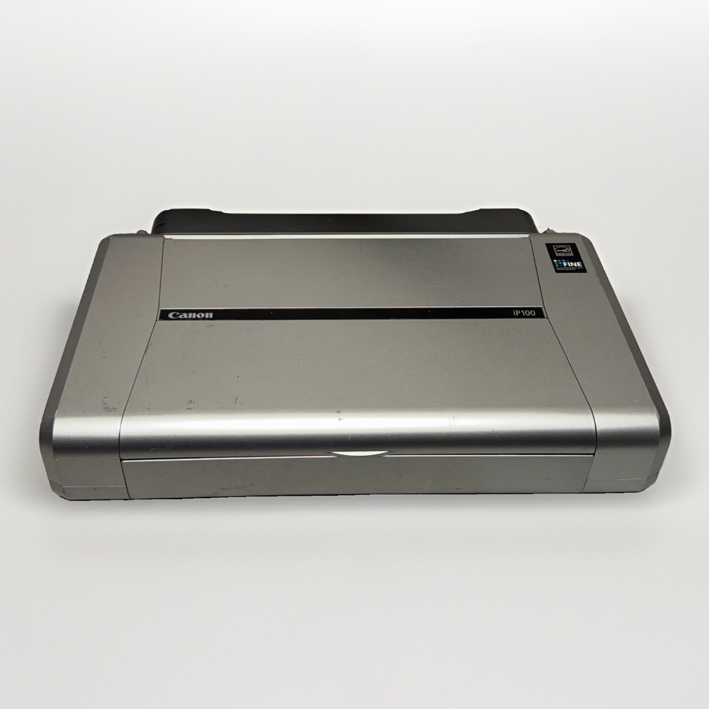 Canon PIXMA iP100 Mobile Inkjet Printer K10296 Untested As Is Parts Only